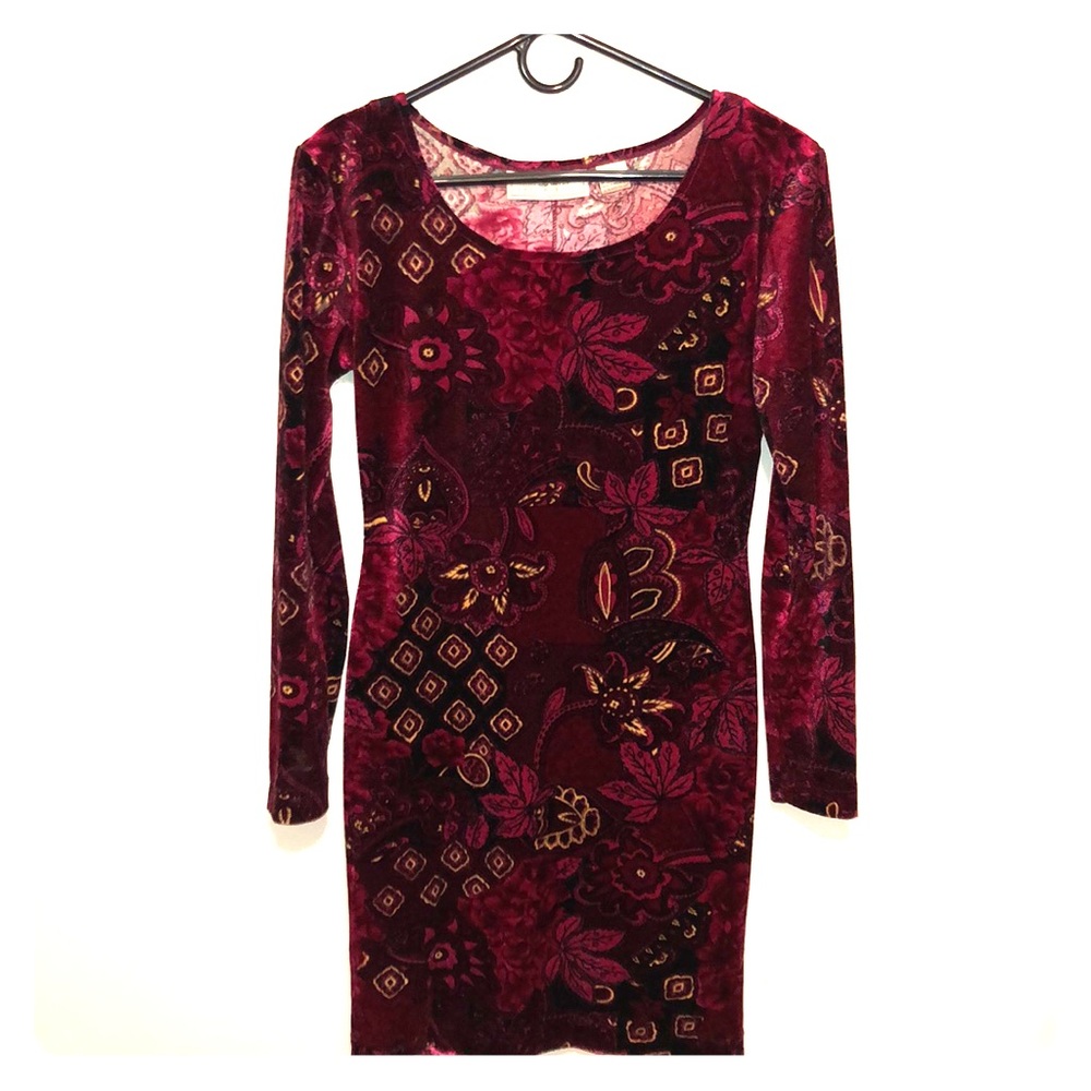 Velvet Mini Dress